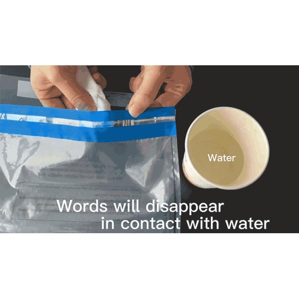 Protecting Function Durable Security Bag for Bank Deposits with Heavy-duty Construction and Leak-proof Seal