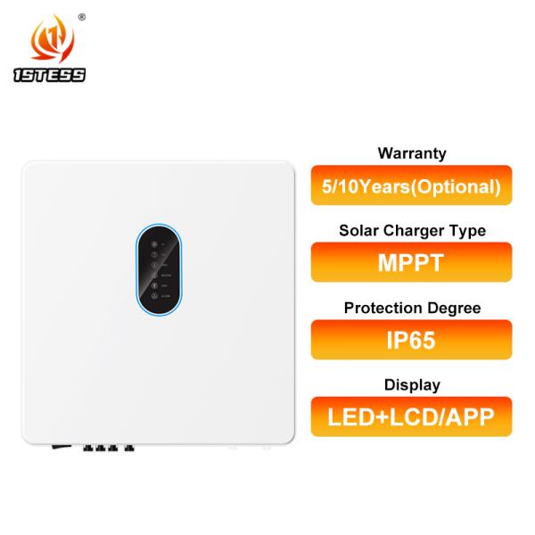 MPPT Charging Mode Power Solar Inverter with Three-Phase Output and 250V-600V Battery Support