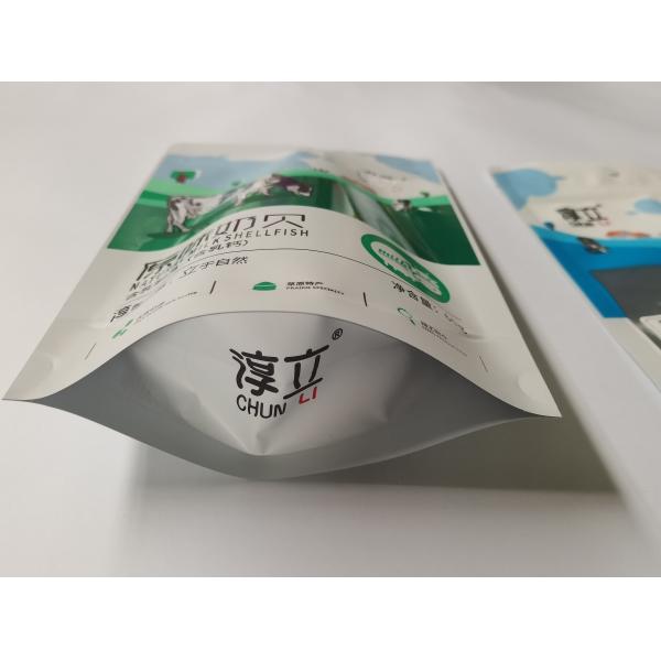 SPOT UV Custom Stand Up Pouches Food Grade Composite Material