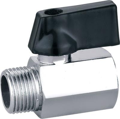 Brass Mini Ball Valve Male X Female 1/4 1/2 With Chrome Plated