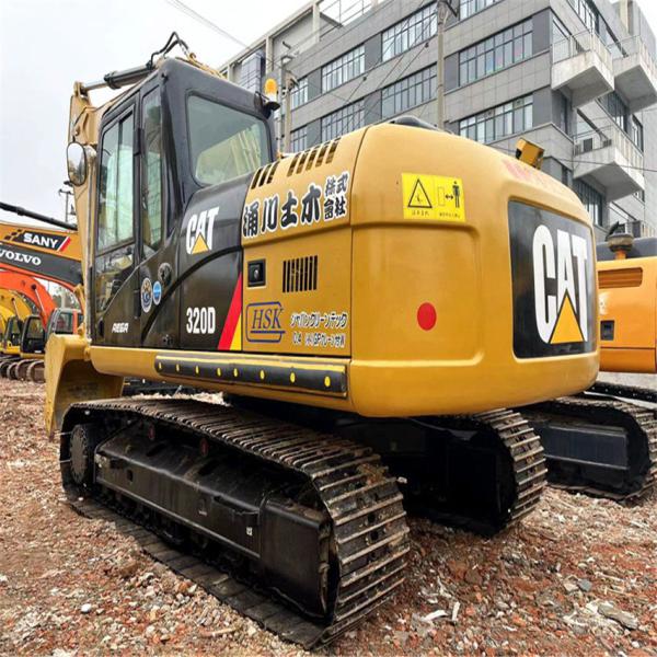 В хорошем состоянии подержанный экскаватор Cat320D Подержанный 20 тонн Гусеница для продажи