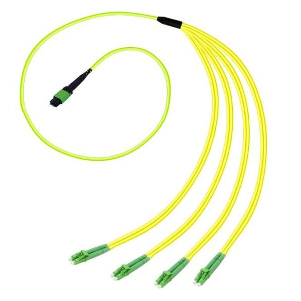 8-24core Fiber Optic Breakout Cable MTP MPO Patch Cord MPO/APC LC/APC G657A1