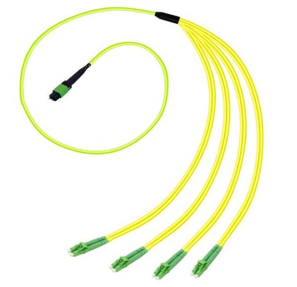 8-24core Fiber Optic Breakout Cable MTP MPO Patch Cord MPO/APC LC/APC G657A1