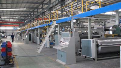 Linha de produção de cartão ondulado automática 200m/Min de 7 dobras