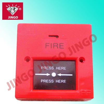 DC 24V 2 wire conventional fire service alarm systems manual call point