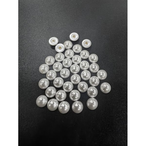 3mm 4mm 5mm 6mm 8mm  Round Cabochon Half Round ABS Plastic Pearl for Shoes Bag Making