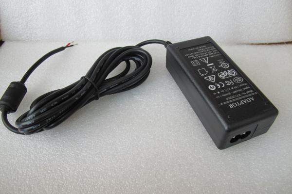 PVC Shell Desktop Switching Power Supply Black / Grey Cable For Digital Camera