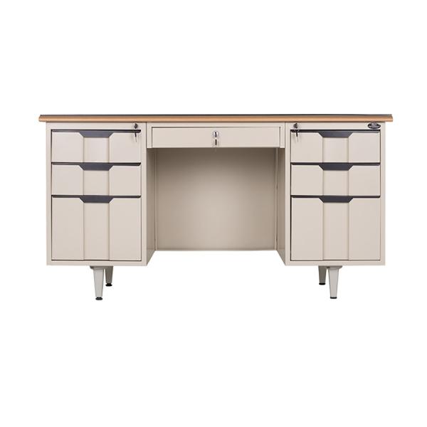 0.5-1.5mm Thickness Study Latest Steel Executive Desk Modern Office Table