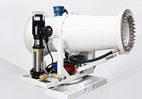 Система подавления пыли антифриза IP55 углерода стальная для строительных площадок