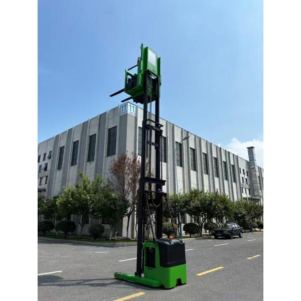 High Capacity Electric Order Picker 600kg 1000kg 1500kg 2000kg with 24V 420AH Battery