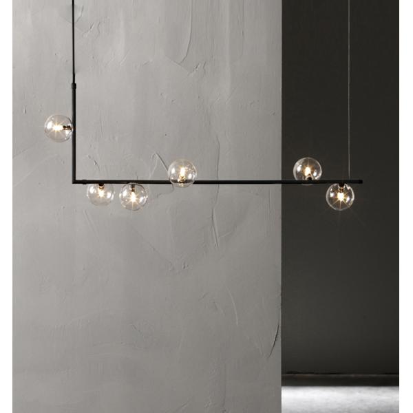 Nordic Chandelier Lighting For Kitchen Bar Table long chandelier French Design Black Gold Chandelier(WH-MI-216)