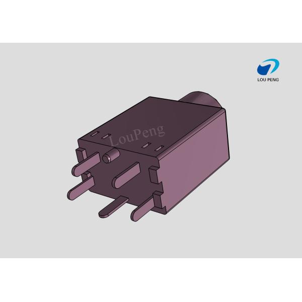 DC Jack Connectors, Cable-to-Board, 5 Position, Phone Jack, vertical, Printed Circuit Board, DIP