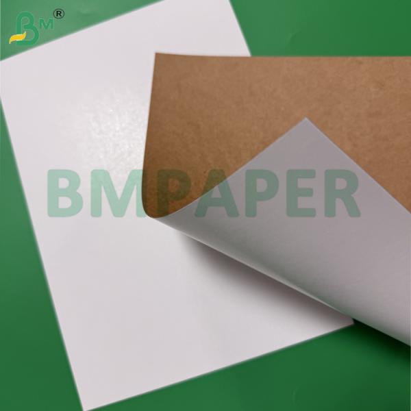 460gsm White Coated Board With Brown Kraft Back 35 x 47 Large Sheets