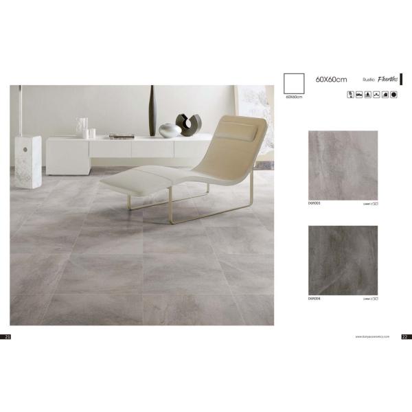 60x60  Grey Cement Rough Finish Porcelain Floor Tiles best price