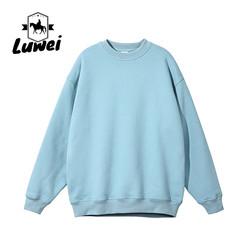 Premium Cut and Sew Oversized Blanket Crew Neck Heavyweight Felpa Essentials Vintage Sweatshirt Men Hoodies