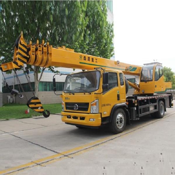 Hydraulic Pump as Design Senyuan Heavy Industry 170HP 4X2 10 Tons Crane with 5 Sections