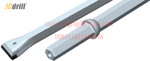 Шпиндели сверлильного станка тяжелого рока, хвостовик бурильной стали Х22кс108мм Чисел объединенный