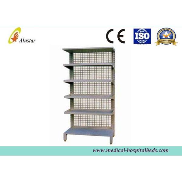 Standalone Stainless Steel Hospital Bedside Cabinet Single Side Storeroom Medicine Shelf