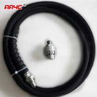 Conector rápido de la manguera del aceite para el triturador el 1.8M de la gota