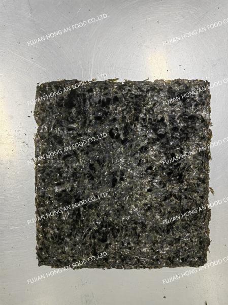 Algas marinhas de porfiras finas e crocantes com sabor a umami e ricos em minerais