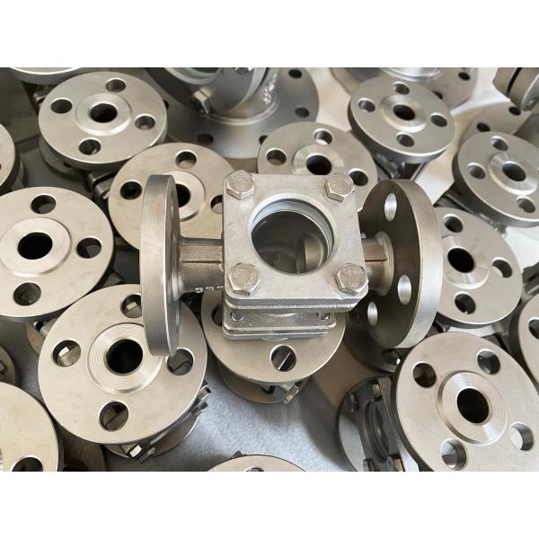 Простая служить фланцем нержавеющая сталь соединения DIN боросиликата стекла видимости