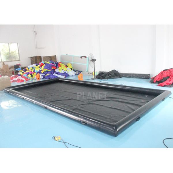 Подгонянные циновки мойки PVC 6x3m 0.6mm раздувные