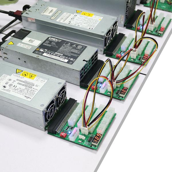 Tableau de rupture d'alimentation ATX 16x 6Pin 12V avec synchronisation et gestion à distance 16 * 12V PCI-E Tableau de rupture de connecteur 6Pin avec synchronisation et gestion à distance Pour HP LITEON DeltaFUJIT