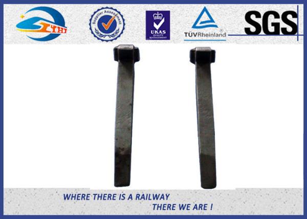 Pontos principais deslocados da trilha de estrada de ferro da cerca do metal/pontos parafuso do trilho