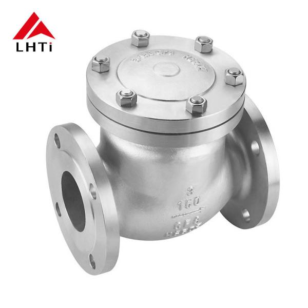 Gr2 2-Way Lightweight Titanium Alloy Ball Valve DN 50 Class 150-600