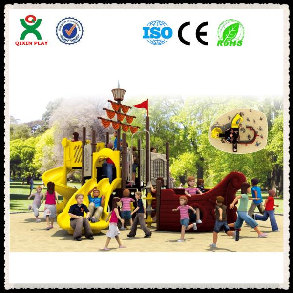 QX-039A Hot sale pirate ship outdoor playground / Children pirate ship playground style