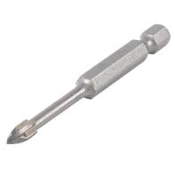1/4 Hex Shank Glass Drill Bits YG6X Tipped 3-20mm