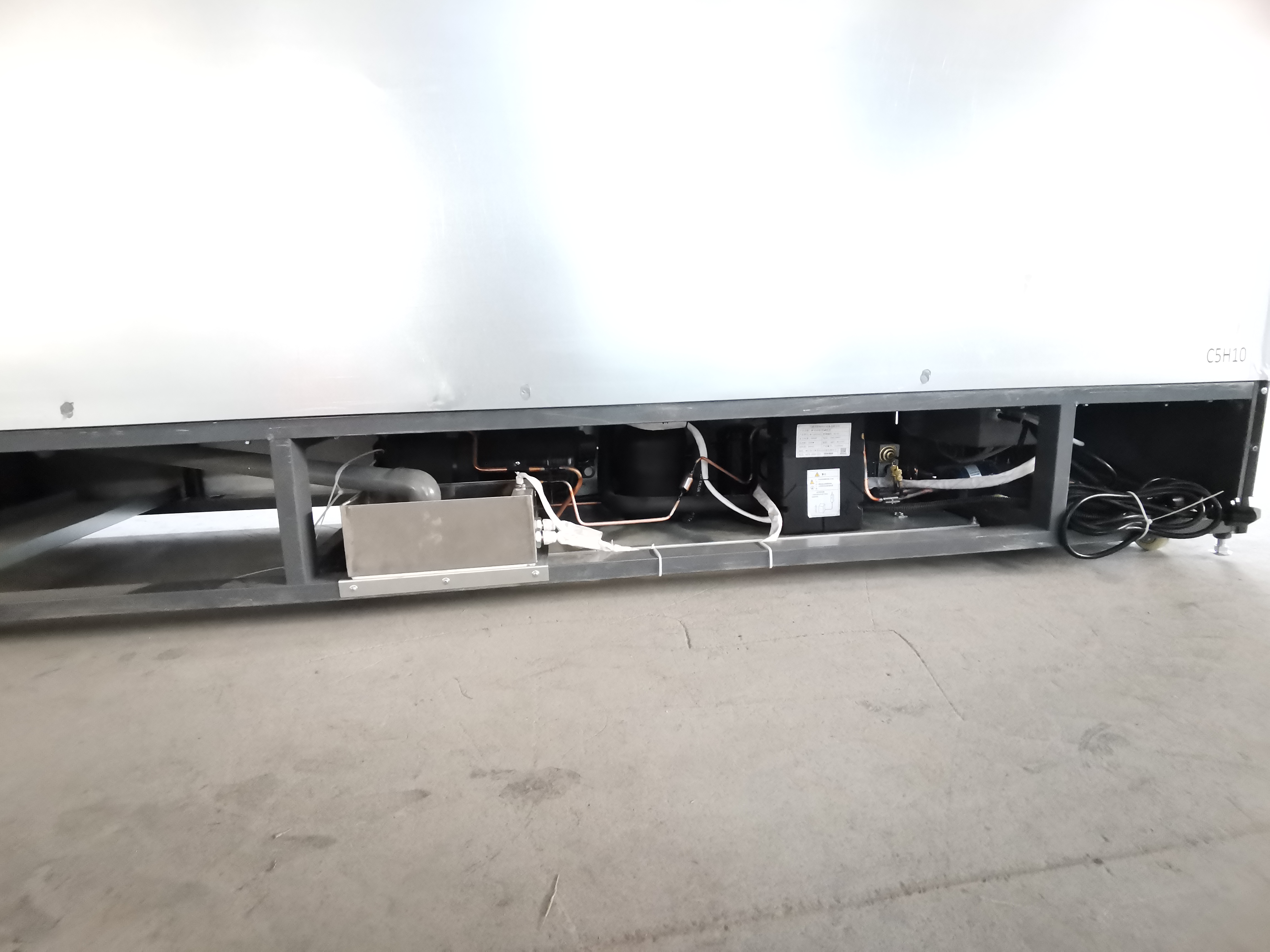 Витрина супермаркета охладителя Multideck дисплея овоща плода открытая со штепсельной вилкой
