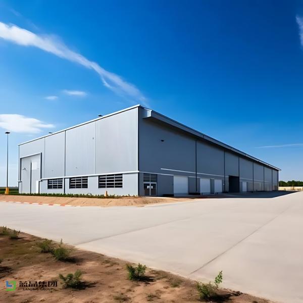 Customizable Designed Galvanized Portal Frame Structure Workshop Storage Warehouse Painted Metal Steel Structure Frame