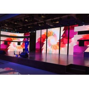 Front Service P3 Led Indoor Display Thickness 120mm High Refresh Rate
