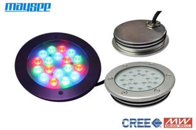 Professional 6X1W / 6x3w CREE LED luzes subaquáticas lago para Piscina
