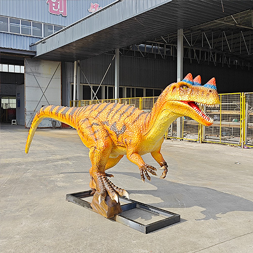 Adventure Park Robotic Animatronic Dinosaur Infrared Sensor Controlled High Emulation Dinosaur
