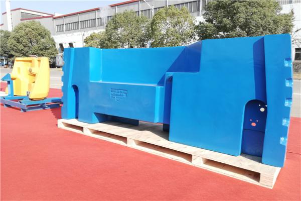 Gray Iron 14 Ton Counter Weight With Finish Painting For Construction Machinery