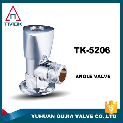 1/2 Male Thread M/M Stop Self Closing Delay Water Pipe Angle Valve with Brass Seat