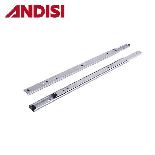 15kg Loading Capacity 27mm Two Way Steel Telescopic Drawer Runner for Table Drawer