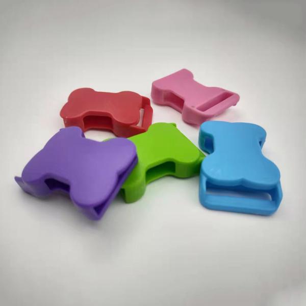Survival Bracelets Colorful 3/5'' Plastic Strap Buckles Apparel 2 Side Release Buckles