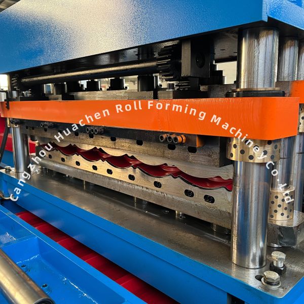 1250mm Width Galvanized Sheet Roll Forming Machine with 5.5kw Power for Tile Steel Making