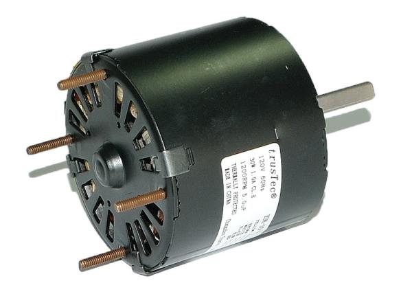 3000RPM 3.3 Inch Ventilation Motor , Fan Blower Motor