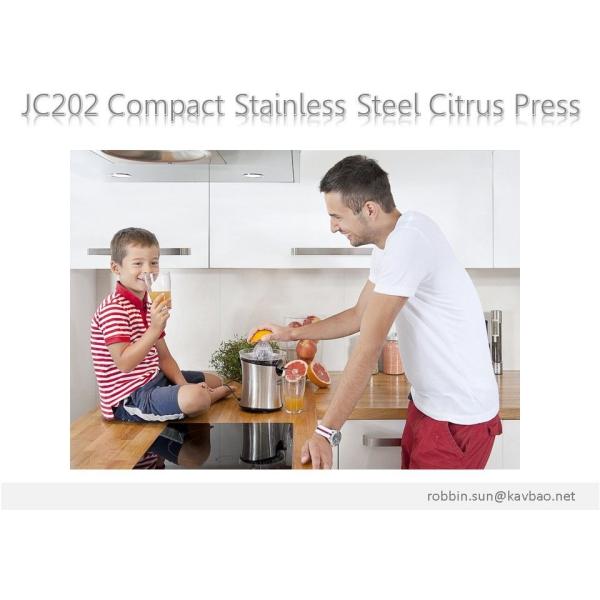 JC202 Compact Stainless Steel Citrus Press Lemon Squeezer JC202 Compact Stainless Steel Citrus Press Lemon Squeezer