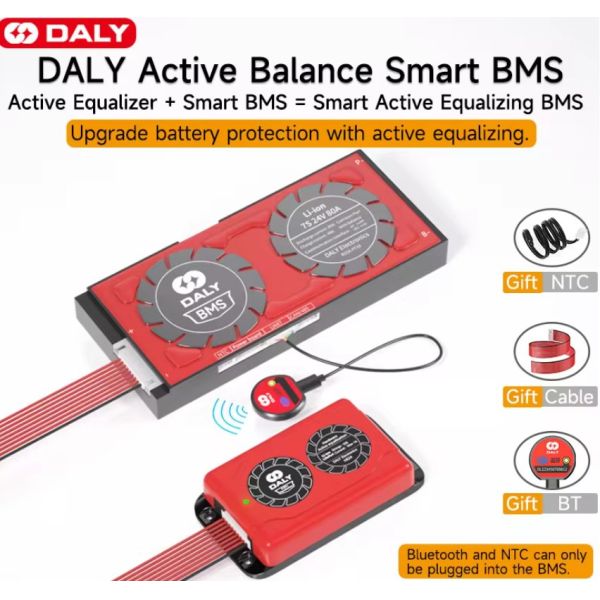 High-Performance 250A Charge Discharge BMS with Active Balance Technology