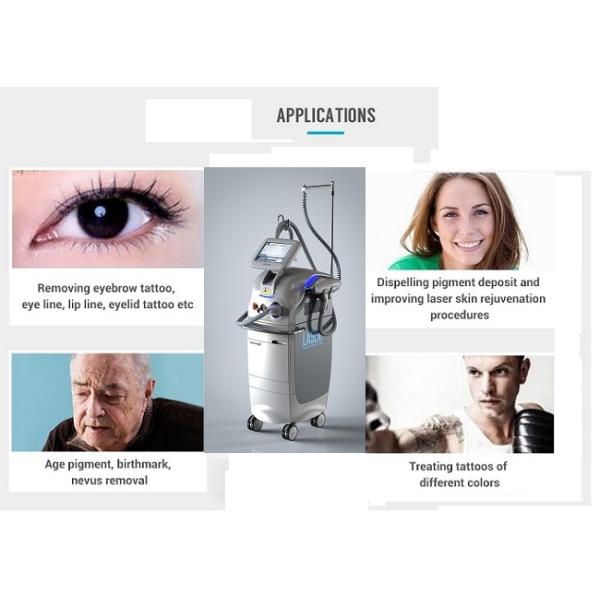 1064nm 532nm 755nm Nd Yag Picosecond Laser Tattoo Removal Machine 2 Years Warranty