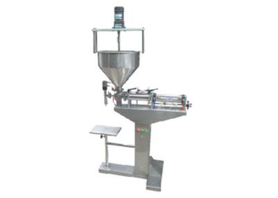 Floor Type Mixing Semi Auto Filling Machine For Bottling Posts Viscosity Filler