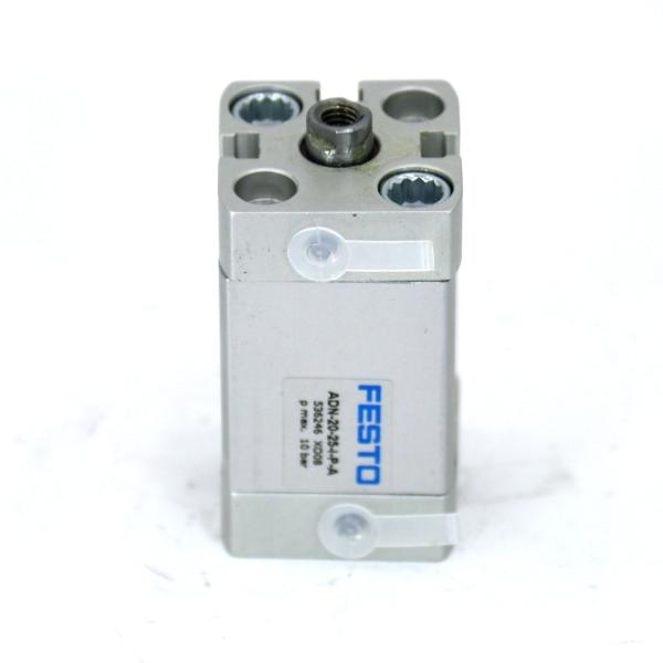 ADN-12-20-A-P-A Compact 20mm Stroke Pneumatic Cylinder with Male Piston Rod