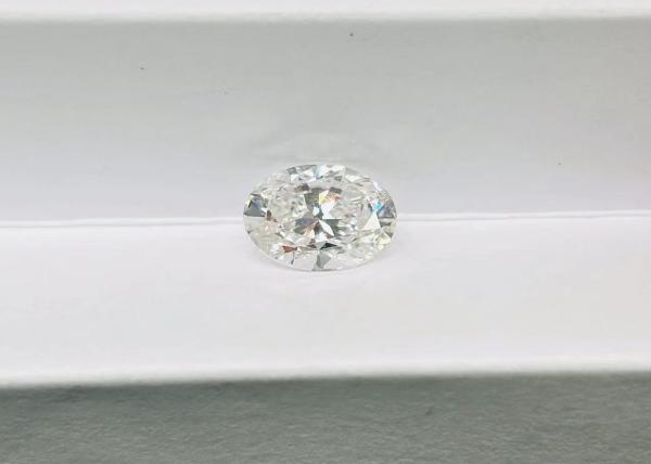 1.07ct Loose Synthetic Diamond CVD Oval Shaped Brilliant Cut Jewelry