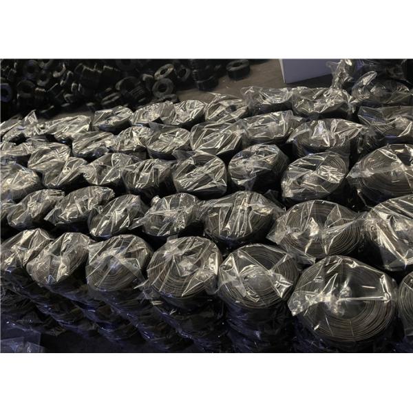 Fixed Pocket 120 Meters Per Coil 1.47mm Black Annealed Steel Wire Square Hole