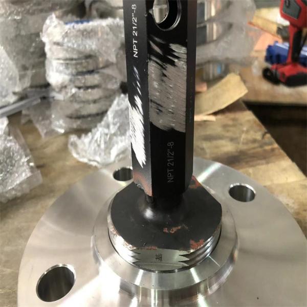 SS 20 Blind Flange Pipe Fittings ASME B16.5 Forged ASTM A350 LF1 FF CL600LB Thickness 80S